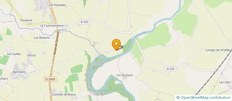 localisation de l'entreprise SCI DE THIBE  CONTIGNY