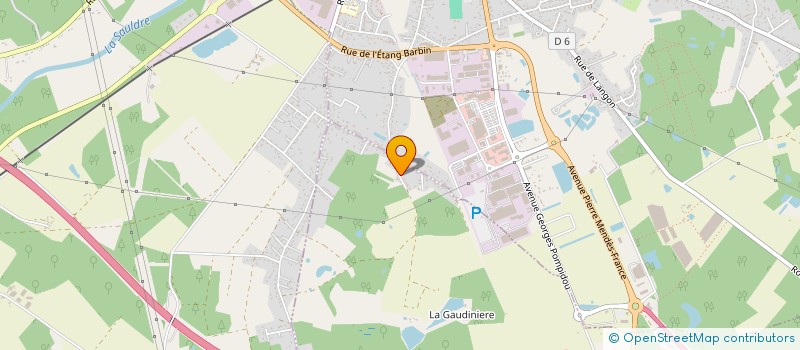 localisation de l'entreprise SCI DE THILA  VILLEFRANCHE SUR CHER