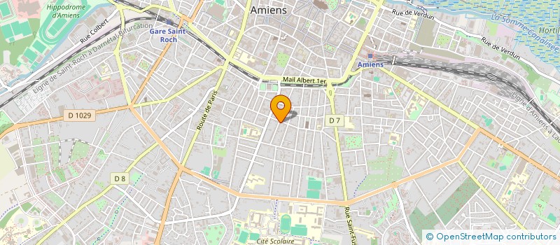 localisation de l'entreprise SCI DE TIGZIRT à AMIENS