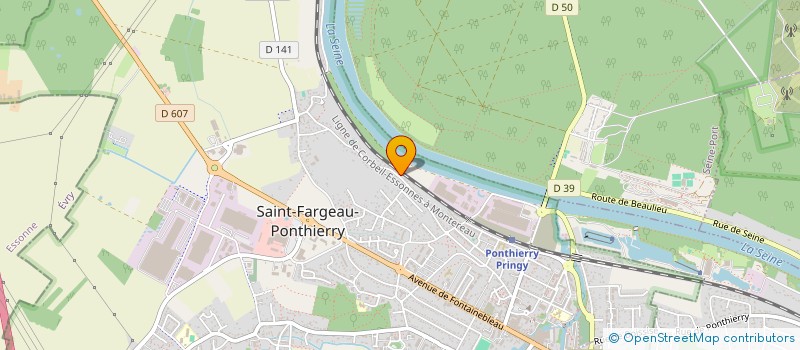 localisation de l'entreprise SCI DE TILLY à SAINT-FARGEAU-PONTHIERRY