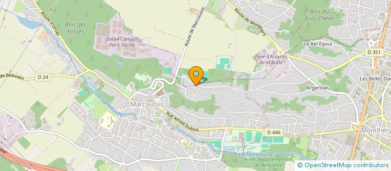 localisation de l'entreprise SCI DE TIMEVE  CHAILLY-EN-BIERE