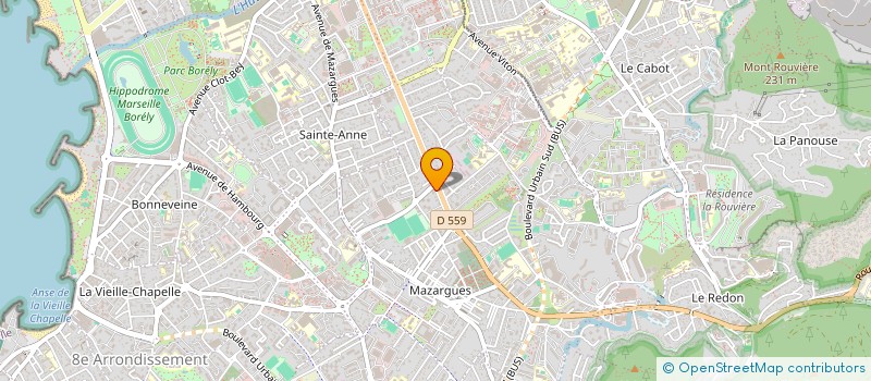 localisation de l'entreprise SCI DE TOMAZO à MARSEILLE