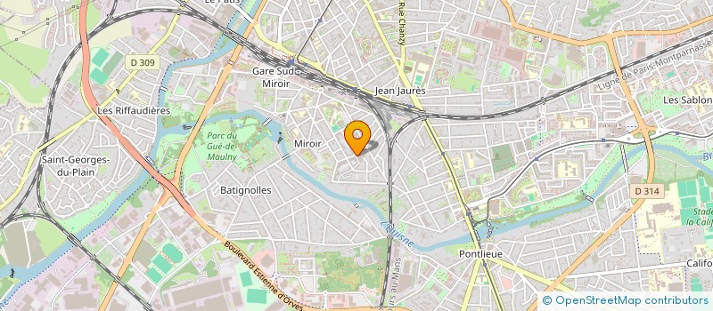 localisation de l'entreprise SCI DE TORCE à LE MANS