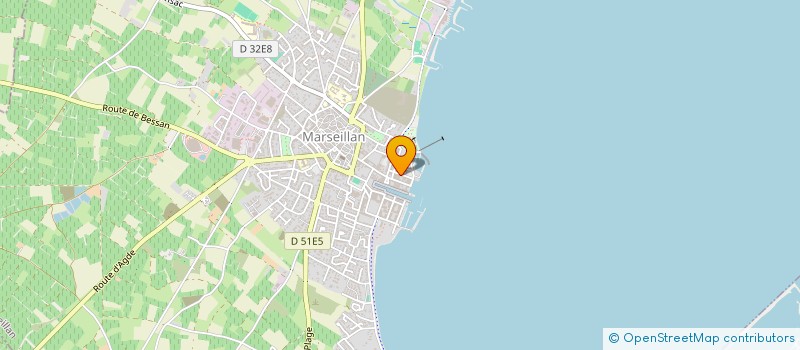 localisation de l'entreprise SCI DE TOTES à MARSEILLAN