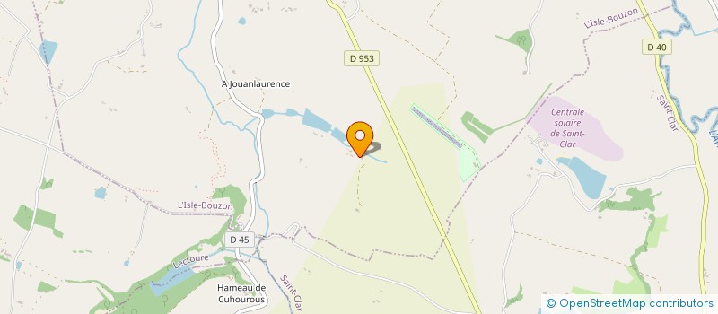 localisation de l'entreprise SCI DE TOUREILH  L'ISLE-BOUZON