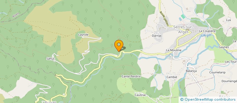 localisation de l'entreprise SCI DE TOURNAC à FOIX