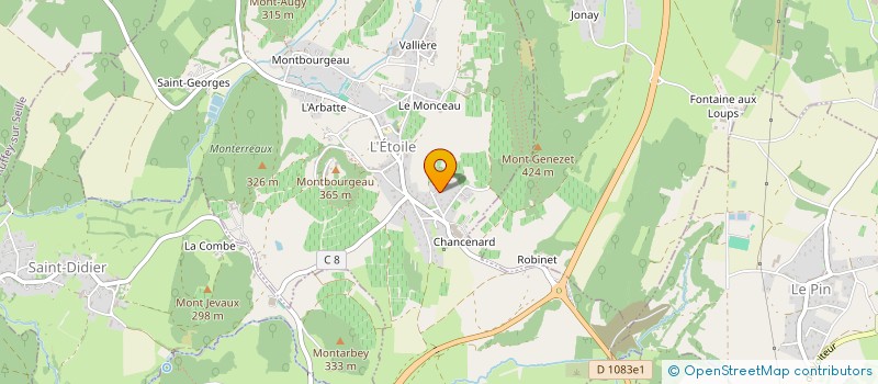 localisation de l'entreprise SCI DE TOURNALOUP  L'ETOILE