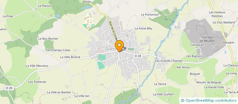 localisation de l'entreprise SCI DE TOURNEBRIDE à QUESSOY