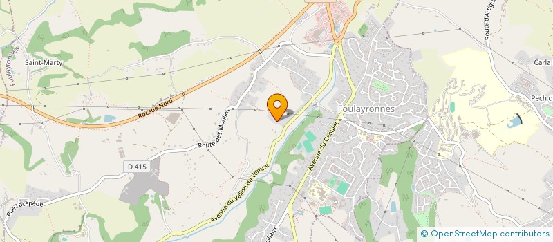 localisation de l'entreprise SCI DE TOURNELAYRE à FOULAYRONNES