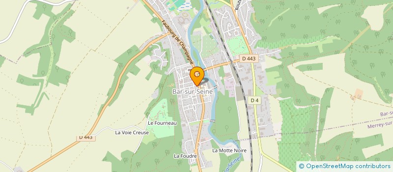 localisation de l'entreprise SCI DE TRANCHARD à BAR-SUR-SEINE