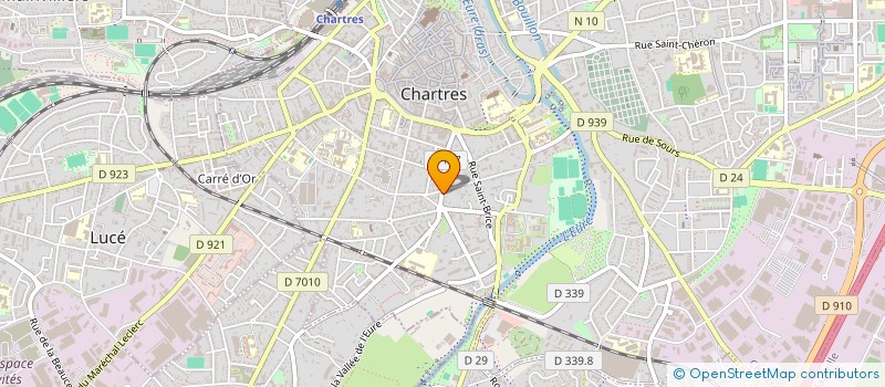 localisation de l'entreprise SCI DE TRANGIS à CHARTRES
