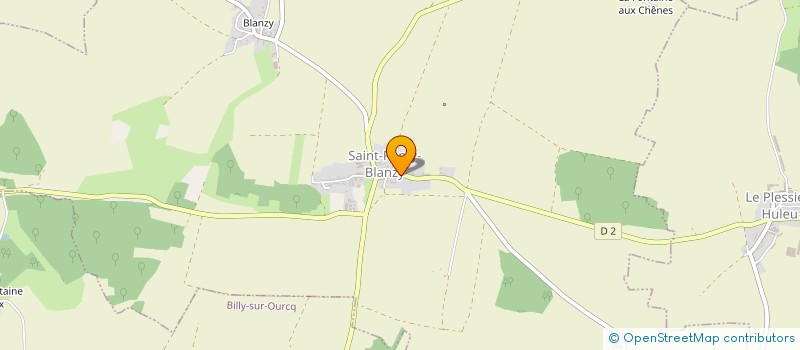 localisation de l'entreprise SCI DE TREVOEDAL  SAINT-REMY-BLANZY