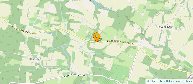 localisation de l'entreprise SCI DE TRIGOULAT  MONTEGUT