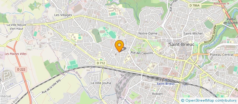 localisation de l'entreprise SCI DE TROLAN à SAINT-BRIEUC