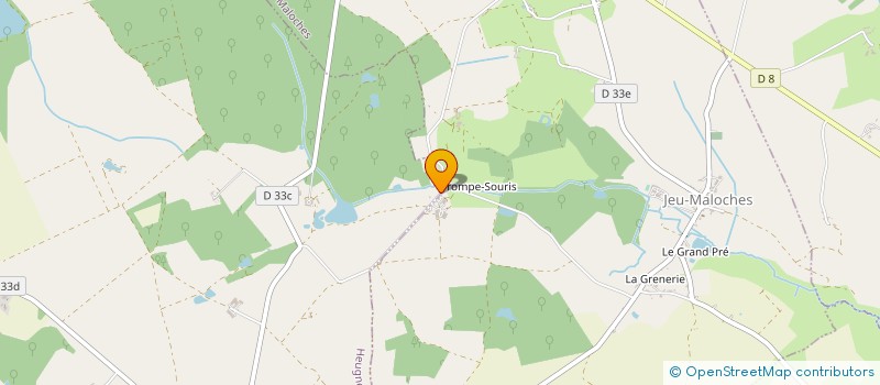 localisation de l'entreprise SCI DE TROMPE SOURIS à HEUGNES