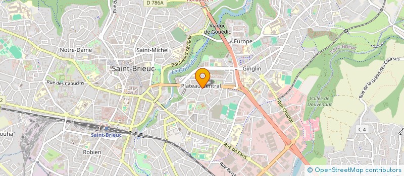 localisation de l'entreprise SCI DE TURBARHUNE à SAINT-BRIEUC