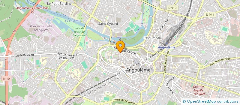 localisation de l'entreprise SCI DE TURENNE à ANGOULEME