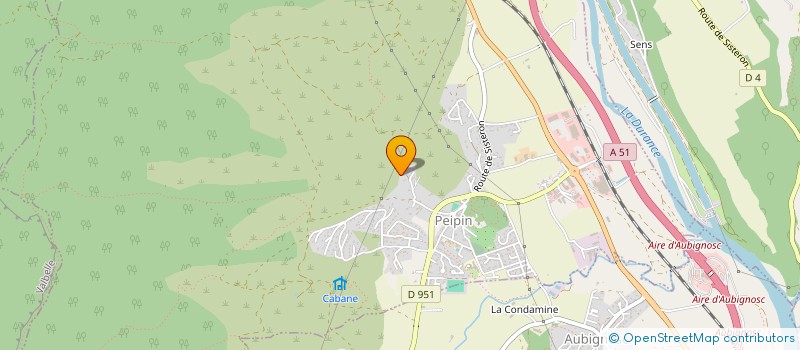 localisation de l'entreprise SCI DE VALBELLE à PEIPIN