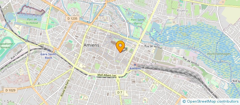 localisation de l'entreprise SCI DE VALBOURG à AMIENS