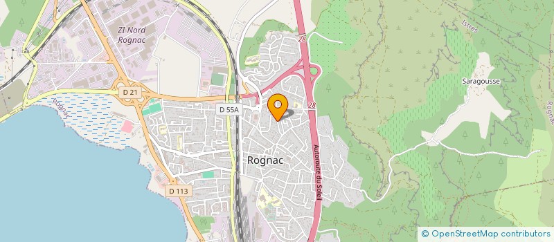 localisation de l'entreprise SCI DE VALENBRIELLE  ROGNAC