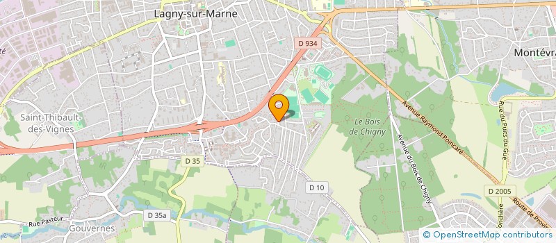 localisation de l'entreprise SCI DE VALENGELIER  LAGNY-SUR-MARNE