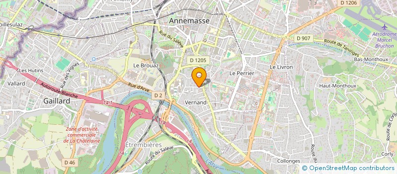 localisation de l'entreprise SCI DE VALEURY à ANNEMASSE