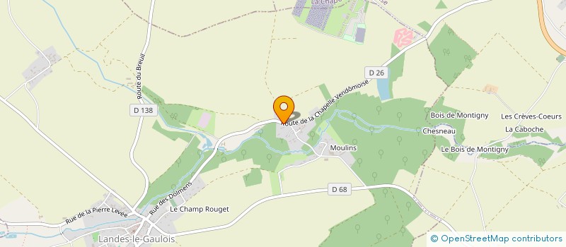 localisation de l'entreprise SCI DE VALMAU  LANDES-LE-GAULOIS