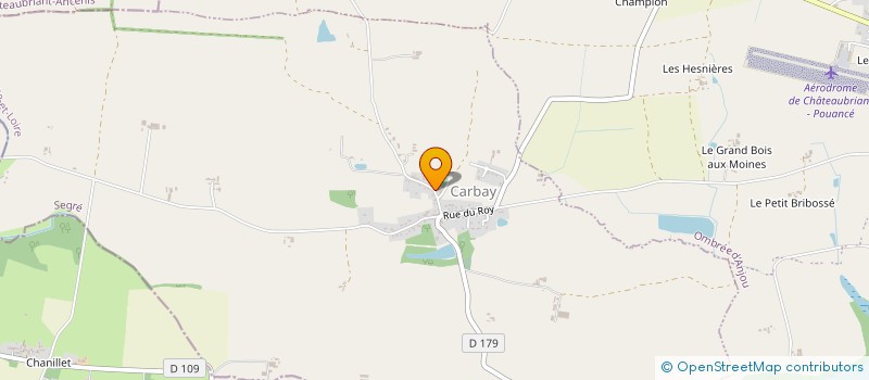 localisation de l'entreprise SCI DE VALOMBREE à OMBREE D'ANJOU