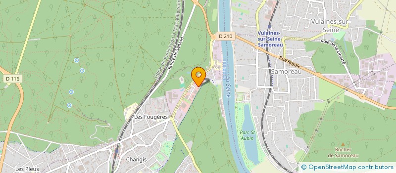 localisation de l'entreprise SCI DE VALVINS  AVON