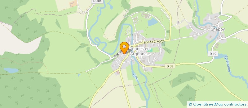 localisation de l'entreprise SCI DE VARENNES-EN-ARGONNE  VARENNES-EN-ARGONNE