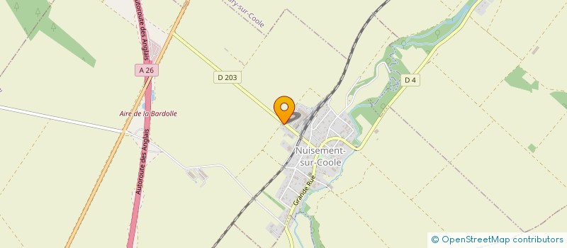 localisation de l'entreprise SCI DE VAUGENCY  SAINT-QUENTIN-SUR-COOLE