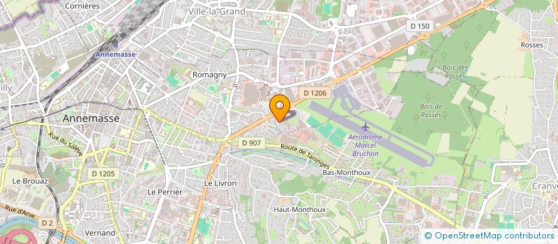 localisation de l'entreprise SCI DE VAUGRENIER à ANNEMASSE