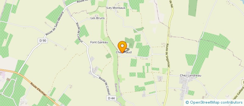 localisation de l'entreprise SCI DE VAULUISANT à LAGARDE-SUR-LE-NE