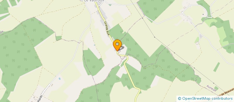 localisation de l'entreprise SCI DE VAUX  BERNEUIL-EN-BRAY