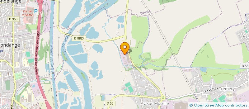 localisation de l'entreprise SCI DE VELER DEUX  AY-SUR-MOSELLE