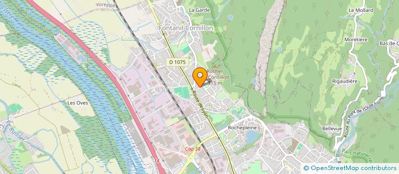 localisation de l'entreprise SCI DE VENCE  SAINT-EGREVE