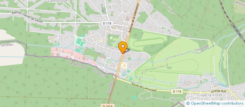 localisation de l'entreprise SCI DE VENTE BLERE à LAMORLAYE