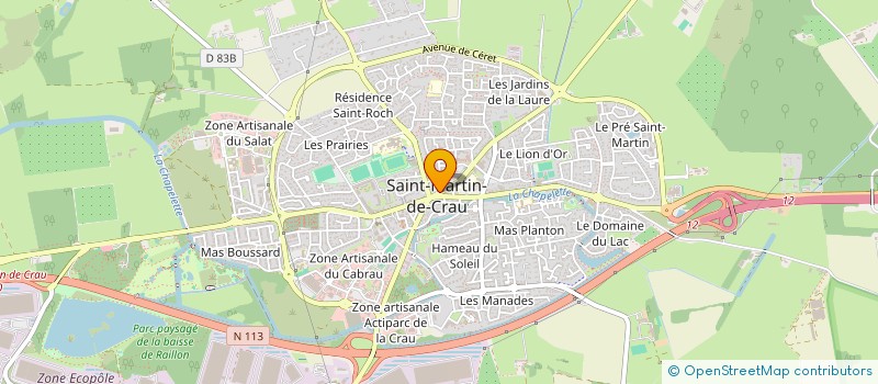 localisation de l'entreprise SCI DE VENTOSE à SAINT-MARTIN-DE-CRAU