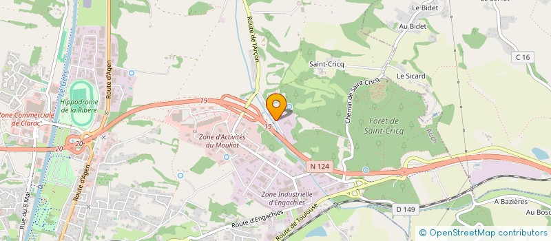 localisation de l'entreprise SCI DE VERDUN 2017 à AUCH
