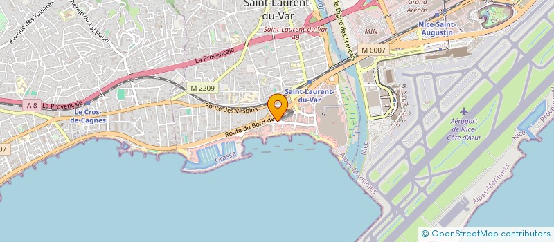 localisation de l'entreprise SCI DE VERDUN à SAINT-LAURENT-DU-VAR