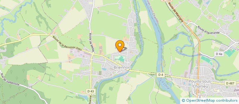 localisation de l'entreprise SCI DE VERDUN  BRIENNON