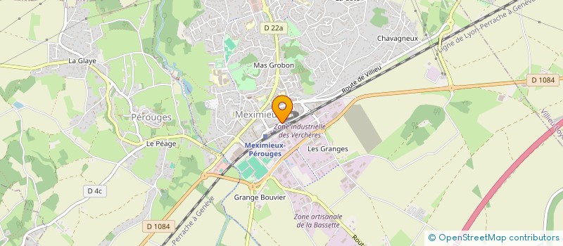 localisation de l'entreprise SCI DE VERDUN à MEXIMIEUX