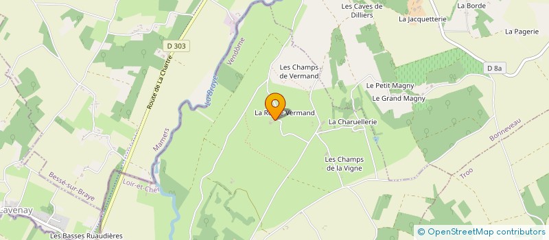 localisation de l'entreprise SCI DE VERMAND  SOUGE