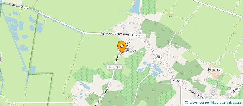 localisation de l'entreprise SCI DE VERTAMONT  JAU-DIGNAC-ET-LOIRAC