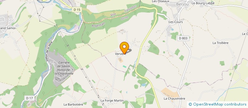 localisation de l'entreprise SCI DE VERVENT à BERJOU