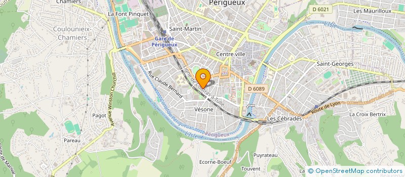 localisation de l'entreprise SCI DE VESONE N 5 à PERIGUEUX