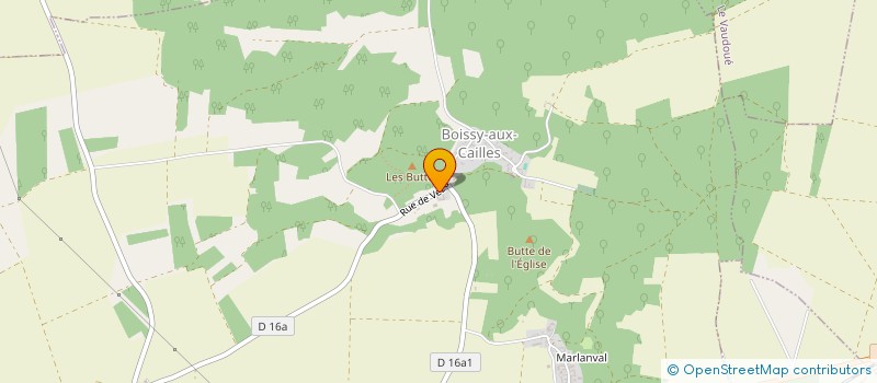 localisation de l'entreprise SCI DE VEZU  BOISSY-AUX-CAILLES