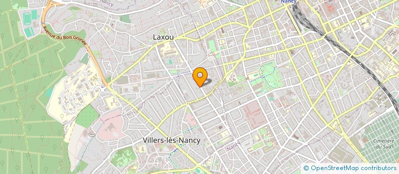 localisation de l'entreprise SCI DE VICHEREY  MALLELOY