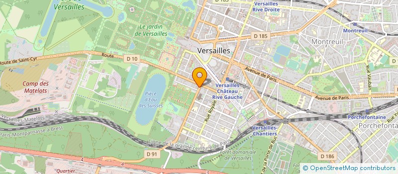localisation de l'entreprise SCI DE VIENNAY à VERSAILLES