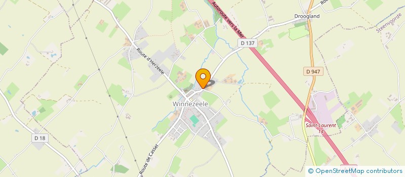 localisation de l'entreprise SCI DE VIEUX BERQUIN  WINNEZEELE